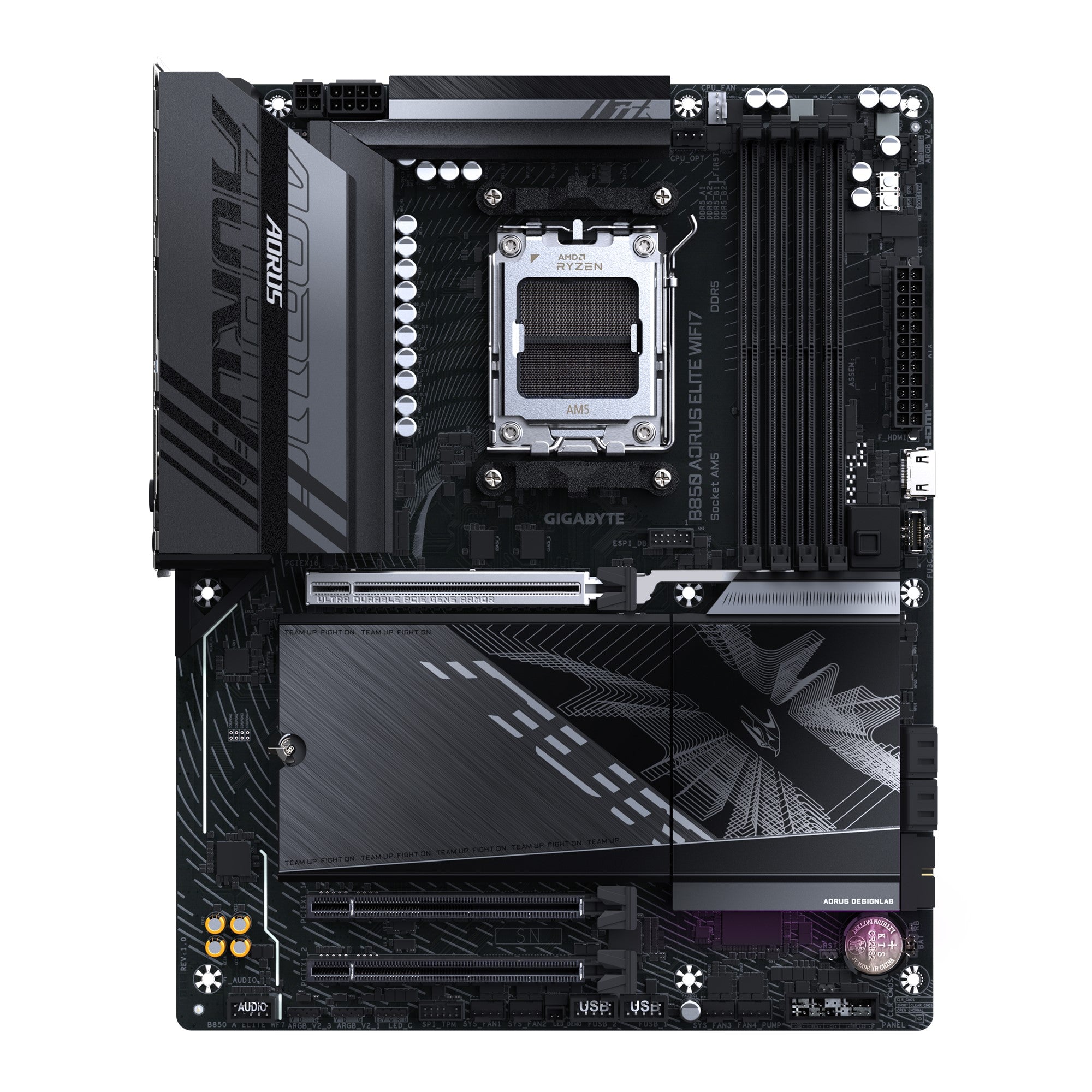 Gigabyte B850 A ELITE WF7 AM5 Motherboard - Wi-Fi 7 & PCIe 5.0 Ready Gigabyte