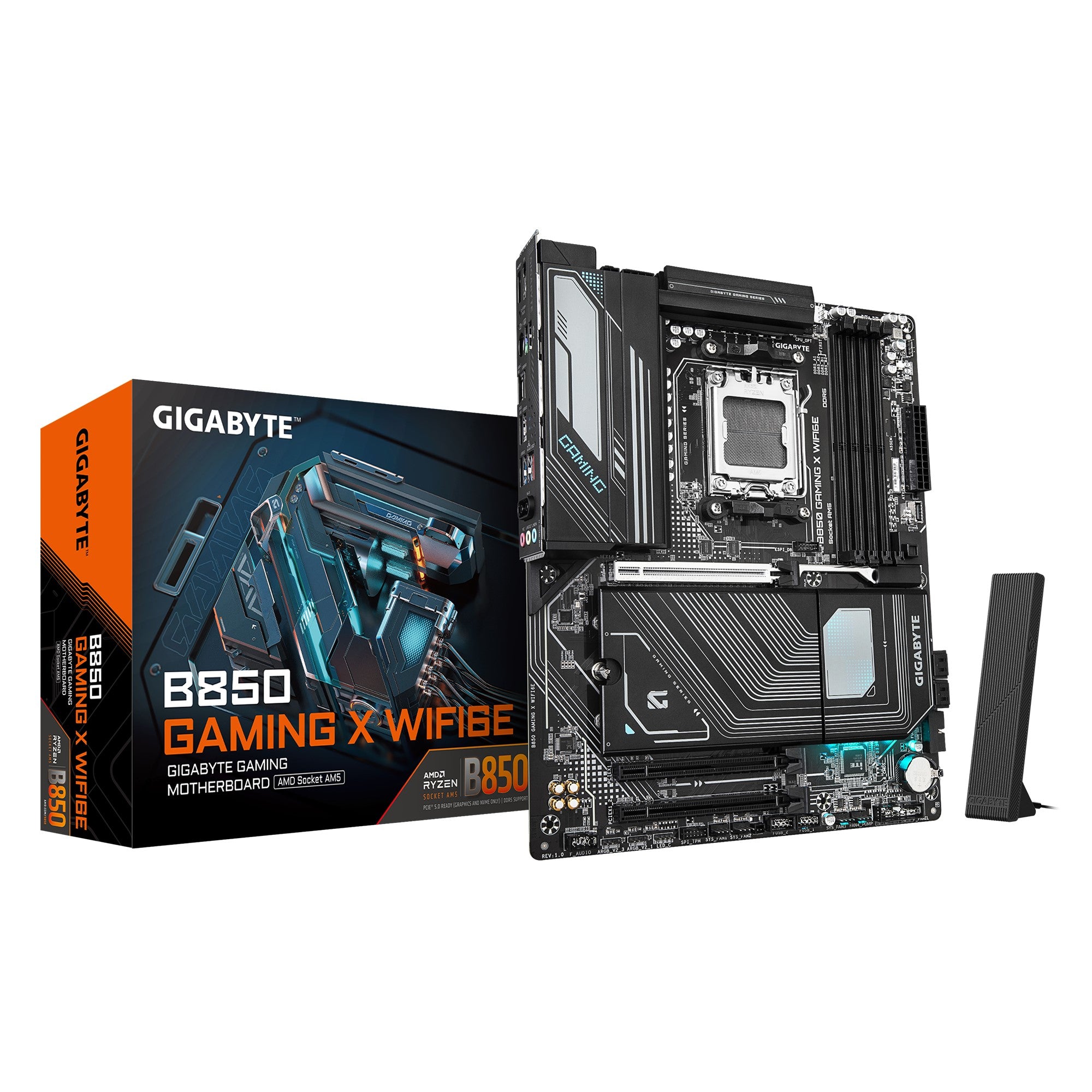 Gigabyte B850 GAMING X WIFI6E AM5 Motherboard: Ryzen & PCIe 5.0 Ready Gigabyte