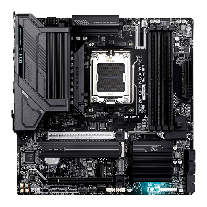 Gigabyte B850M GAMING X WF6E AMD AM5 DDR5 Wi-Fi 6E Gaming Micro-ATX Board Gigabyte