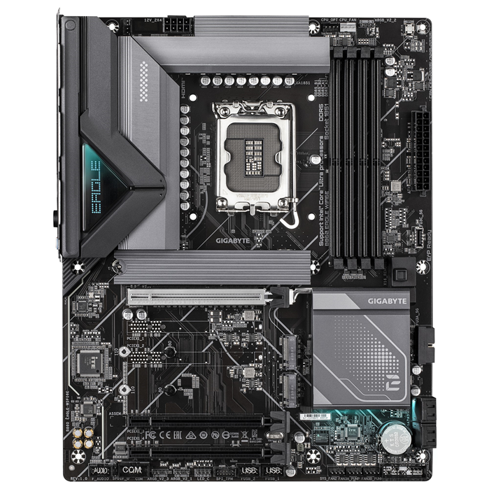 Gigabyte B860 EAGLE WIFI6E Motherboard - LGA1851, DDR5, PCIe 5.0 Gigabyte