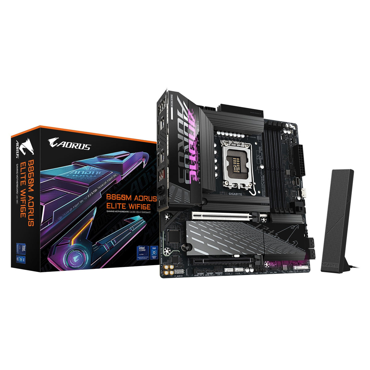 Gigabyte B860M A ELITE WIFI6E DDR5 Motherboard - Intel LGA1851 Gigabyte