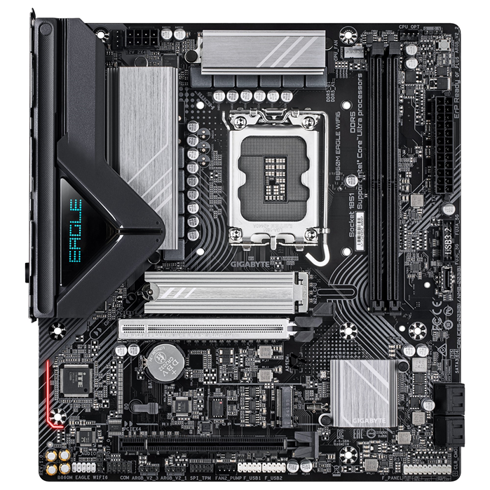 Gigabyte B860M EAGLE WIFI6: Intel LGA1851 DDR5 Wi-Fi 6 Motherboard Gigabyte