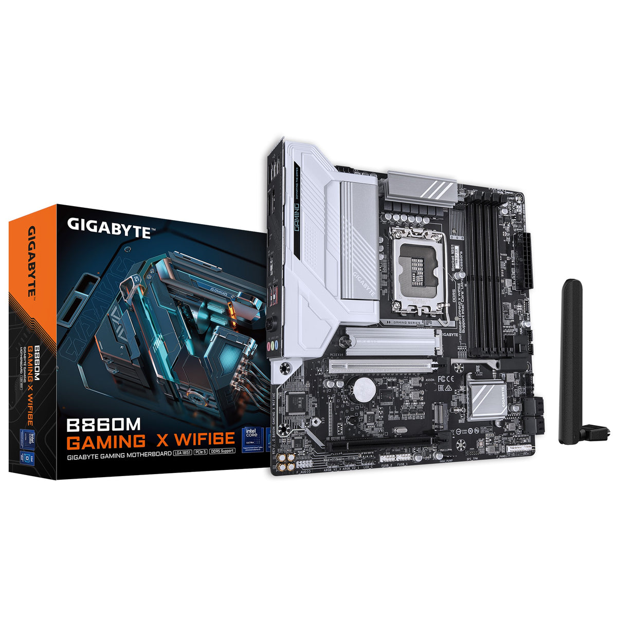 Gigabyte B860M GAMING X WIFI6E Motherboard | Intel Core Ultra, DDR5, PCIe 5.0 Gigabyte