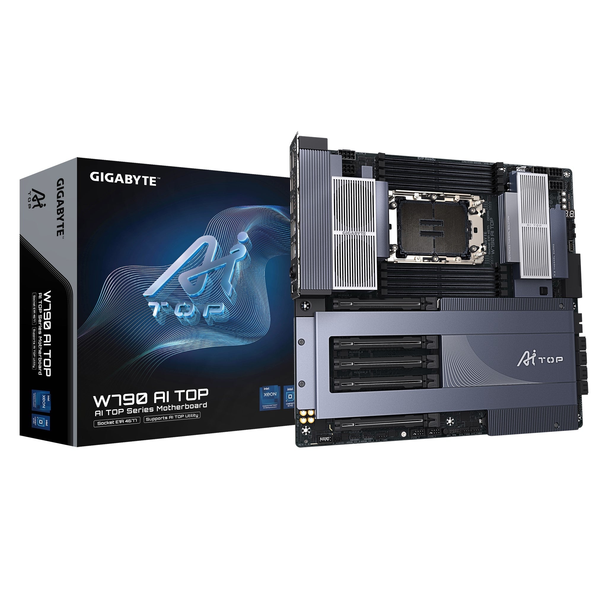 Gigabyte W790 AI TOP Motherboard for Xeon W Workstations Gigabyte
