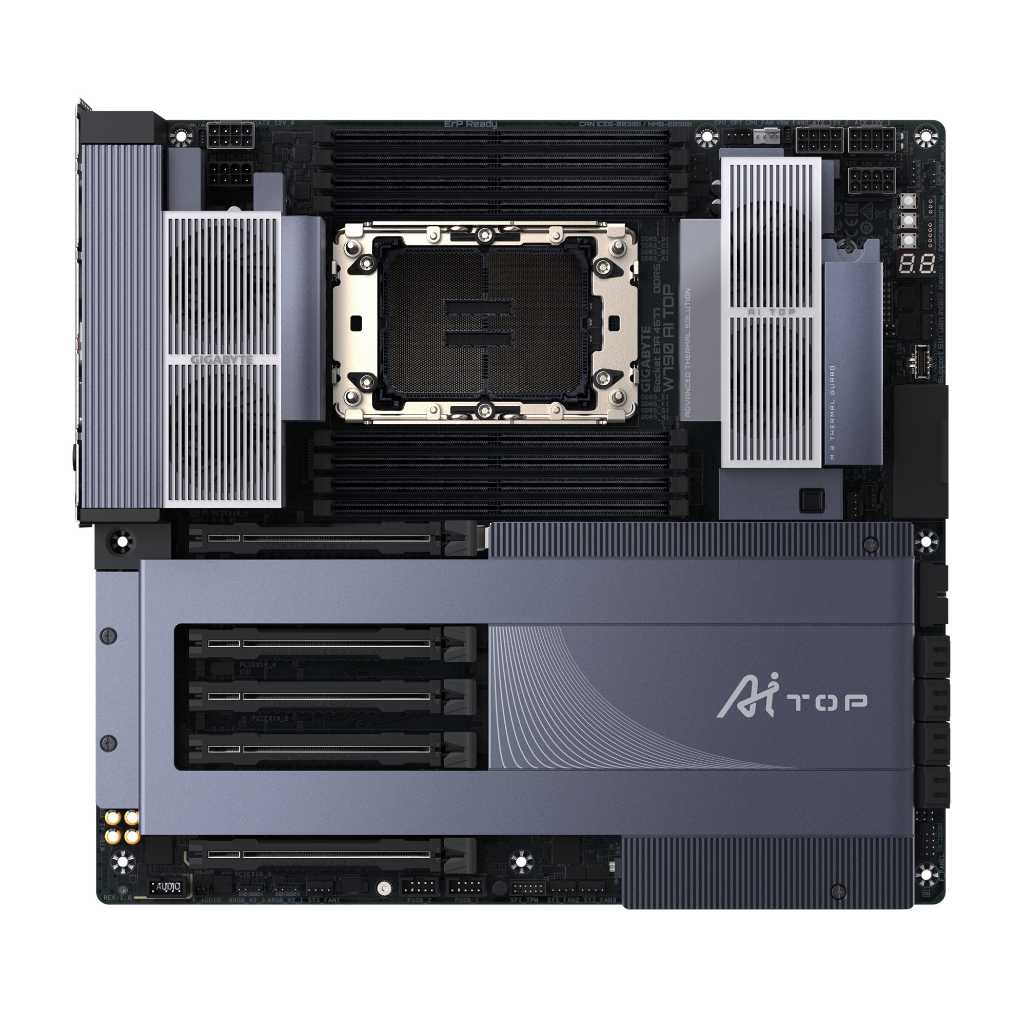 Gigabyte W790 AI TOP Motherboard for Xeon W Workstations Gigabyte
