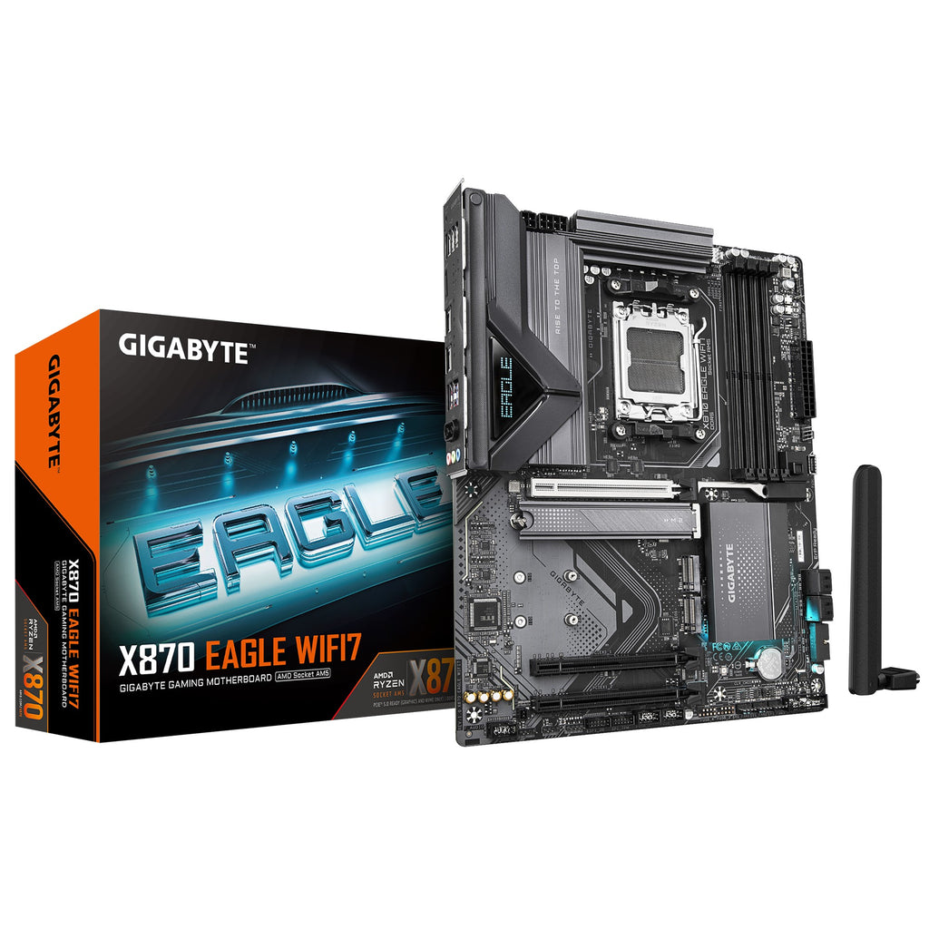 Gigabyte X870 EAGLE WIFI7 AM5 ATX Motherboard - Next-Gen Ryzen Ready Gigabyte