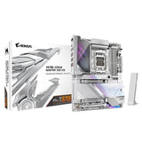 Gigabyte X870E A MASTER X3D ICE: AM5, DDR5 256GB, ALC1220, 10GbE+5GbE LAN, Wi-Fi 7, BT 5.4, Q-Flash, GCC, ATX