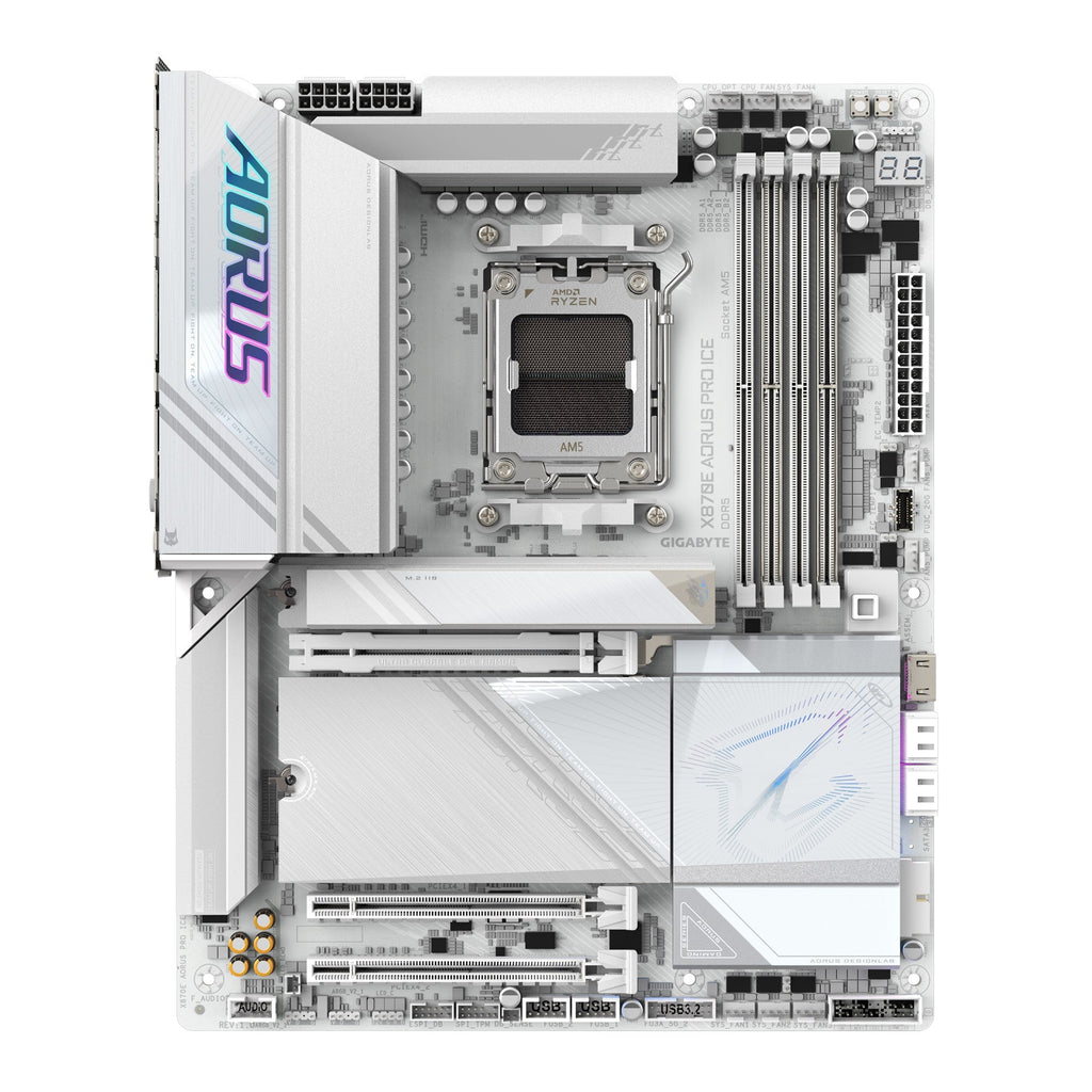 Gigabyte X870E AORUS PRO ICE AMD AM5 ATX Motherboard Gigabyte