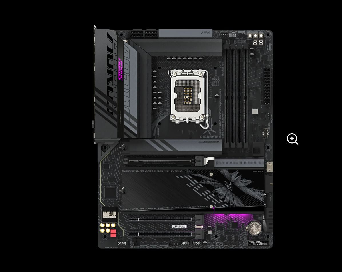 Gigabyte Z890 AORUS ELITE WF7 LGA 1851 ATX Motherboard Wi-Fi 7 Gigabyte