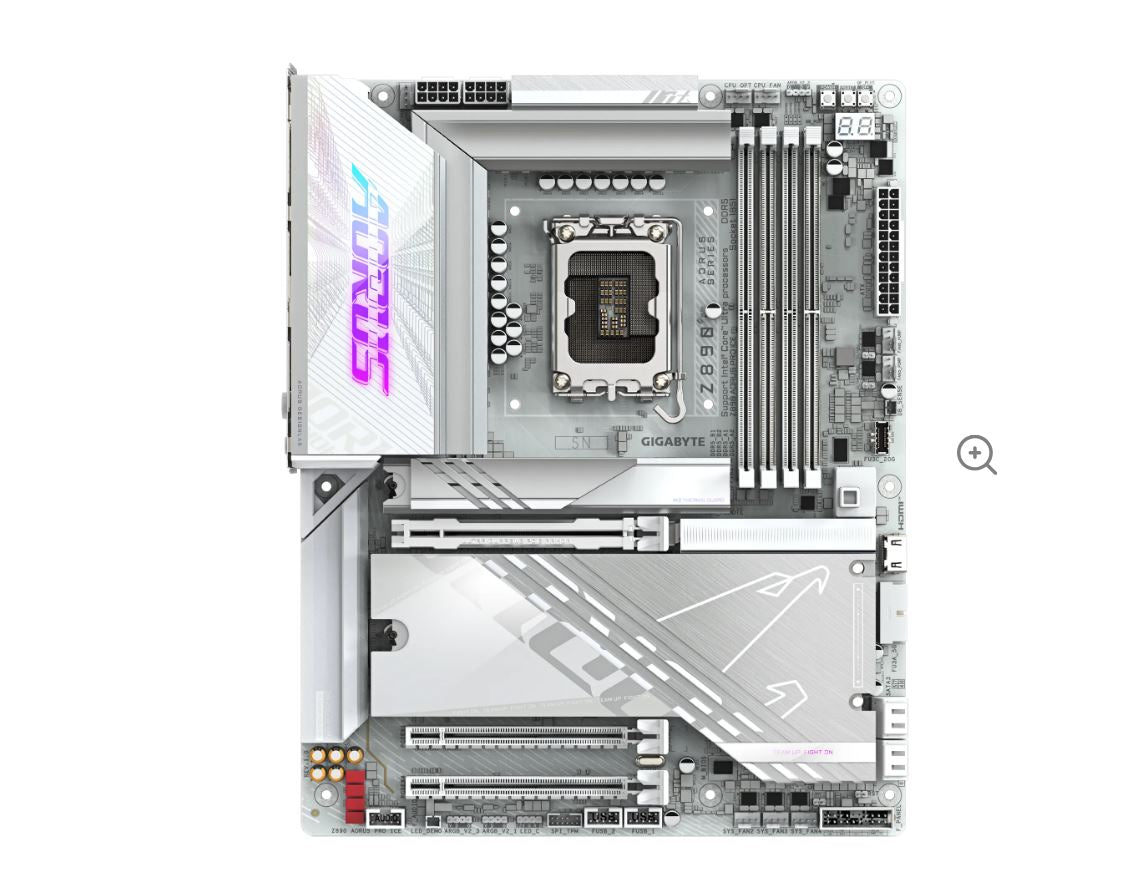 Gigabyte Z890 AORUS PRO ICE ATX Motherboard | Intel LGA 1851 CPU Ready Gigabyte