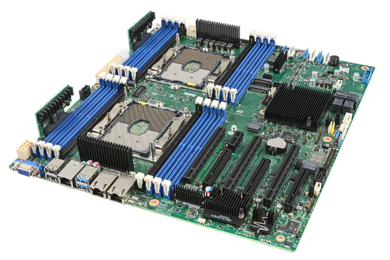 Intel S2600STBR Dual Xeon Scalable Server Board with 10GbE Intel
