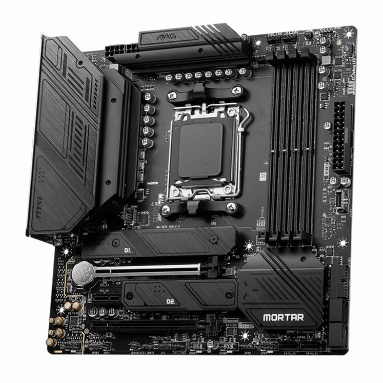 MSI MAG B650M Mortar WiFi AM5 mATX Motherboard for Ryzen 7000 MSI