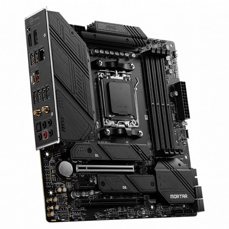 MSI MAG B650M Mortar WiFi AM5 mATX Motherboard for Ryzen 7000 MSI