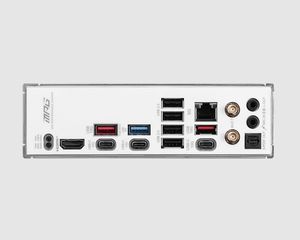MSI B850 EDGE TI WIFI ATX Motherboard - AM5, DDR5, PCIe 5.0, Wi-Fi 7 MSI