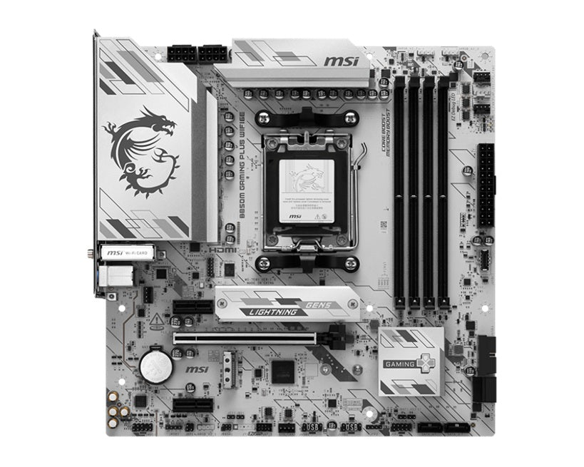 MSI B850M GAMING PLUS WiFi 6E AM5 Motherboard for Ryzen 7000/9000 MSI