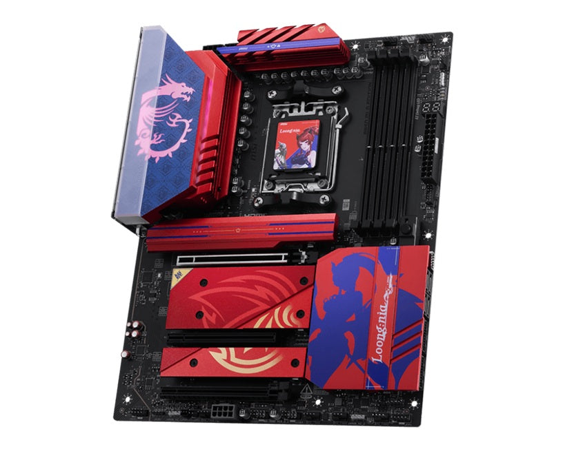 MSI B850 MLG EDITION AM5 Motherboard - Ryzen 9000 Ready, DDR5, PCIe 5.0, Wi-Fi 7 MSI