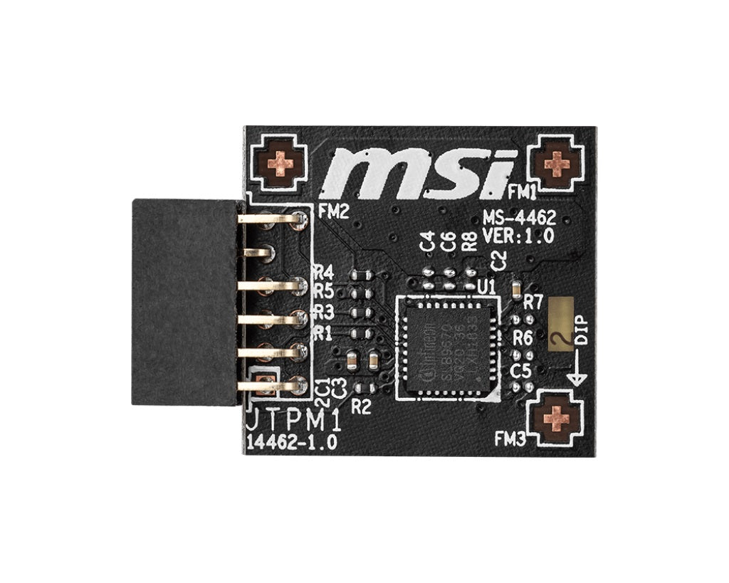 MSI TPM 2.0 Module (MS-4462) for PC Security | Intel 400/AMD 500 MSI