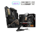 MSI X870E ACE MAX, AM5 X870E flagship, Ryzen 7000–9000, DDR5-8400+ OC, PCIe 5.0, dual M.2 Gen5, USB4, Wi-Fi 7