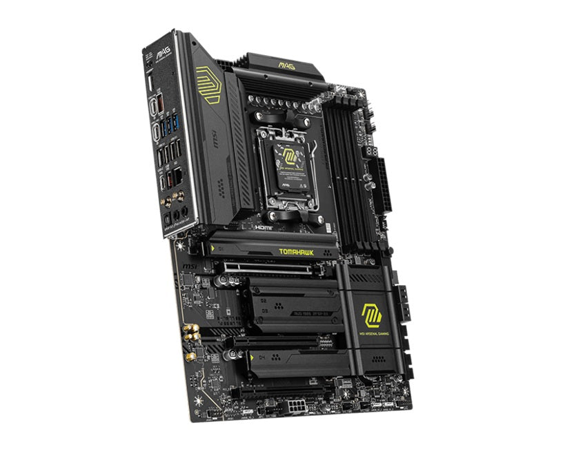 MSI MAG X870 TOMAHAWK WIFI AMD AM5 Motherboard - Ryzen Ready, Wi-Fi 7 MSI