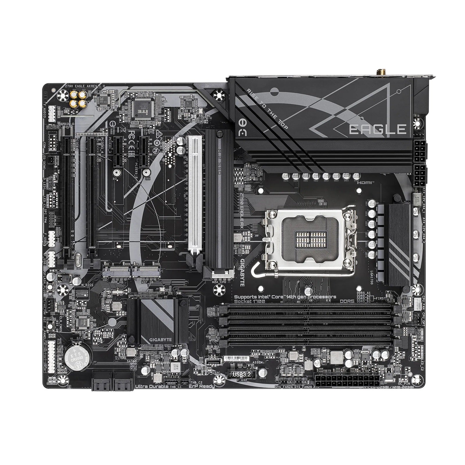 Gigabyte Z790 EAGLE AX ATX Motherboard | Intel LGA 1700, DDR5, Wi-Fi 6E Gigabyte