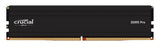 Micron (Crucial) Crucial Pro 16GB (1x16GB) DDR5 UDIMM 6400MHz CL38 Black Heat Spreader Support Intel XMP AMD R