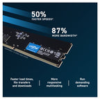 Crucial 8GB DDR5 5600MHz Desktop PC Memory | UDIMM CL46