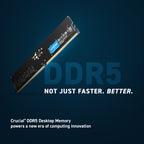 Crucial 64GB DDR5 5600MHz Desktop RAM Kit (2x32GB)