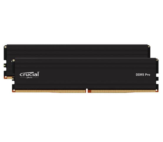 Crucial Pro 96GB DDR5 6000MHz RAM Kit - Desktop Gaming & Pro PCs