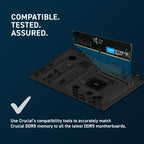 Crucial 16GB (2x8GB) DDR5 4800MHz Desktop PC Memory Kit