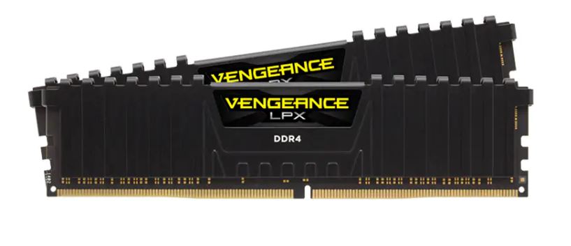 Corsair Vengeance LPX 16GB DDR4 3200MHz Gaming RAM Kit - Black