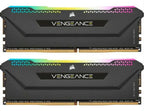 Corsair Vengeance RGB PRO SL 32GB DDR4 3200MHz Black Gaming RAM Kit