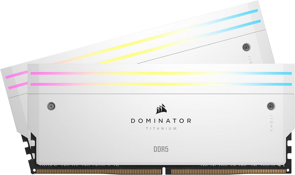 Corsair DOMINATOR TITANIUM RGB 64GB DDR5 6000MT/s Intel XMP RAM White