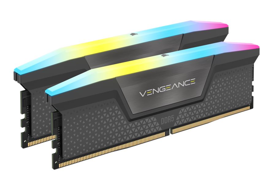 Corsair Vengeance RGB 64GB DDR5 5600MHz C36 RAM for AMD Gaming PCs