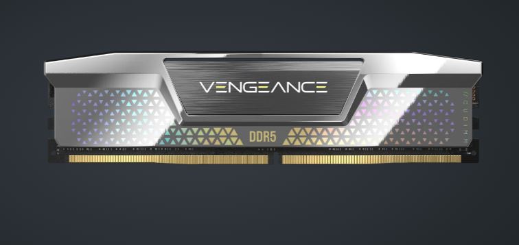 Corsair Vengeance 48GB (2x24GB) DDR5 8000MHz CL38 Gaming RAM - Silver