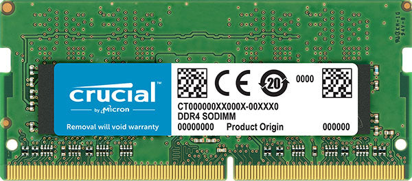Crucial 8GB DDR4 3200MHz SODIMM Laptop RAM Upgrade