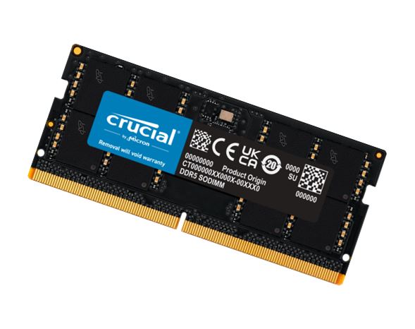 Crucial 48GB DDR5 5600MHz CL46 SODIMM Laptop Memory