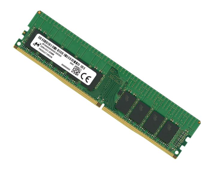 Micron 16GB DDR4 3200MHz ECC UDIMM Server Memory - 3-Year Wty