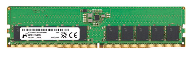 Crucial 16GB DDR5 ECC UDIMM 5600MHz Server Memory Upgrade