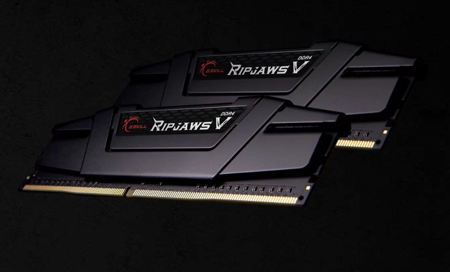 G.SKILL F4-2666C19D-64GVK 64GB (2 x 32GB)/ PC4-21300 / DDR4 2666 Mhz/ Timings 19-19-19-43/ Voltage 1.20V/ Ripj