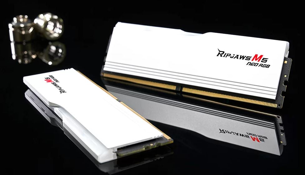 G.SKILL Ripjaws M5 Neo RGB 64GB (2x32GB) DDR5 6000MHz CL36 RAM for AM5