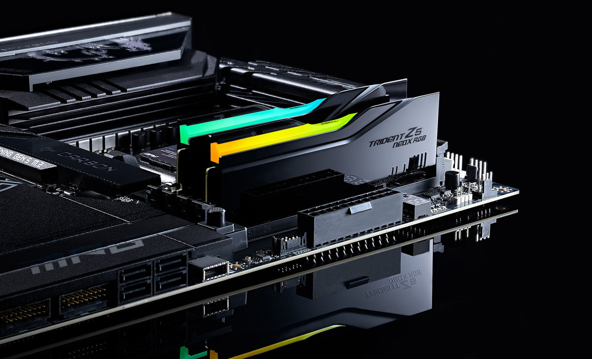 G.SKILL F5-6000A3636F16GX2-TZ5NXRK 32GB (2 x 16GB)/ DDR5 6000 MT/s/ Timings 36-36-36-76/ Voltage 1.35V/ TZ5 Ne