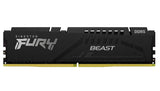 Kingston 16GB (1x16GB) DDR5 UDIMM 5600MHz CL40 FURY Beast Black XMP Gaming PC Desktop Memory - Ex-demo(box dam