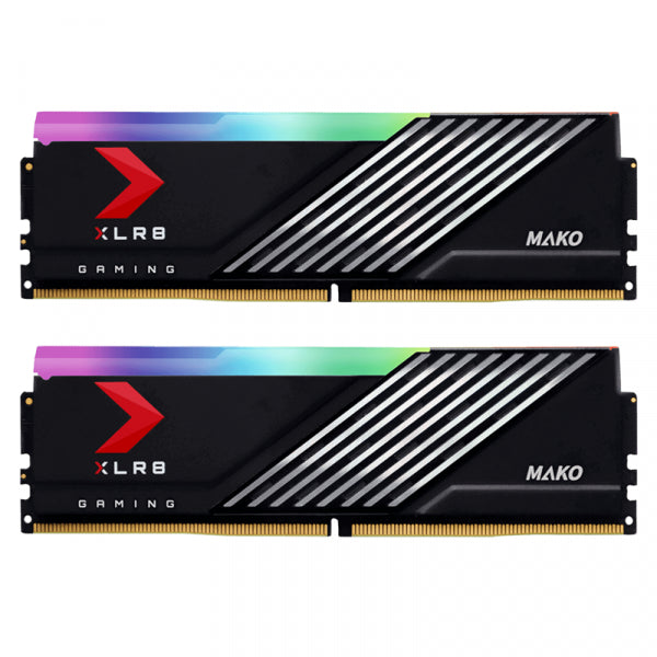 PNY MD32GK2D5600040MXR 16GBx2,UDIMM,DDR5-6000-40/40/40/77, XMP &EXPO,1.3v,2pk,MAKO, BLACK (AMZ)