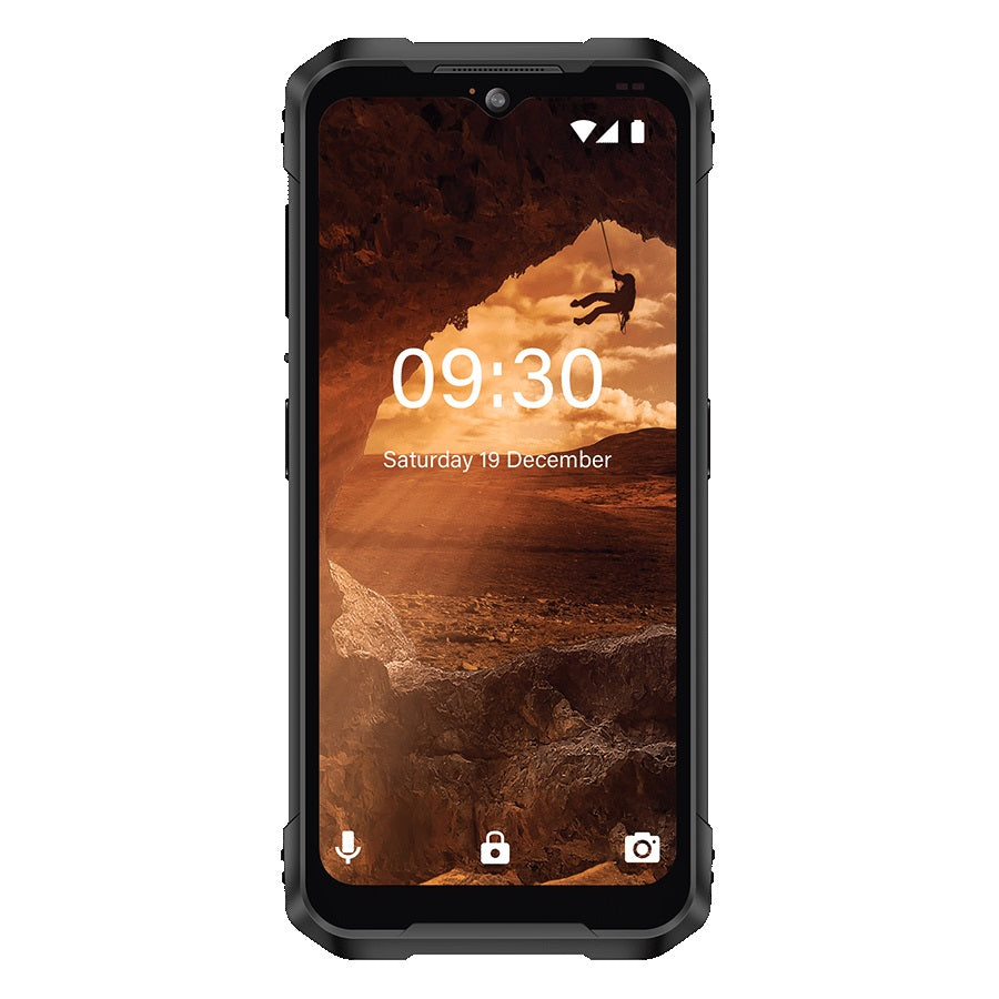 Aspera R10 4G Rugged Smartphone - IP68, 128GB, Black