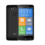 IQU SmartEasy Q50 4G: Easy Smartphone for Seniors - Black