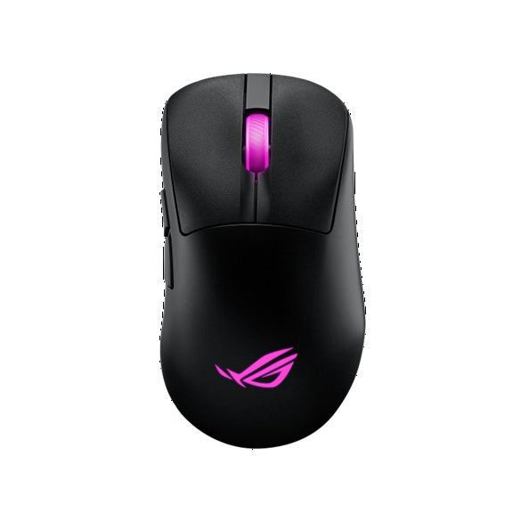 ASUS ROG Keris II Origin Gaming Mouse Black, ROG Micro Switch II, USB/Bluetooth/RF 2.4GHz, 8000 Hz, AURA Sync