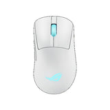 ASUS ROG Keris II Origin Gaming Mouse Moonlight White, ROG Micro Switch II, USB/Bluetooth/RF 2.4GHz, 8000 Hz