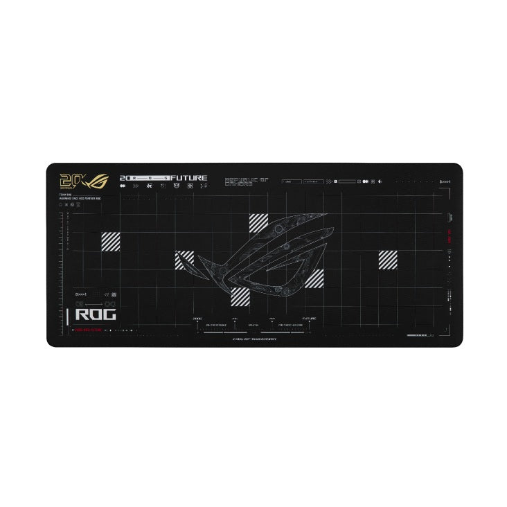 ASUS ROG SCABBARD II XXL Edition 20 Gaming Mouse Pad, Extended Size (900x400mm) Water/Oil/Dust Repel - ROG SCABBARD II XXL ED