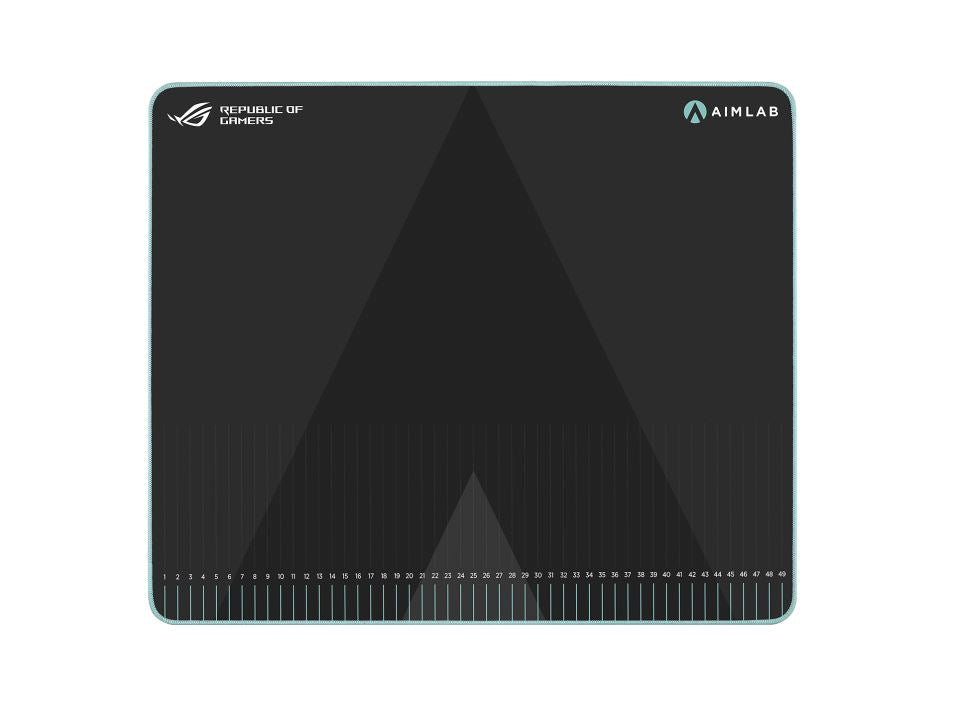 ASUS ROG Hone Ace Aim Lab Edition Large Gaming Mouse Pad (508x420x3mm) Water/Oil/Dust Repellent, Work W/ Aim L