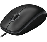 Logitech B100 Wired Optical USB Mouse - Comfortable for PC, Mac & Laptop Logitech